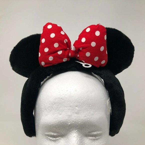 Disney Mickey Mouse One Size Child Costume Headband Head Band Ears Classic Bow - Picture 2 of 11